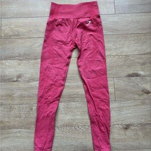 Gymshark red training pants